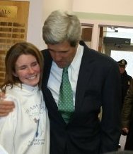 My first opportunity to share with Senator Kerry my heartfelt gratitude.
